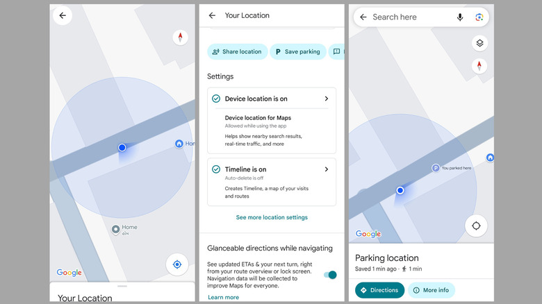 Save and find parked car using Google Maps