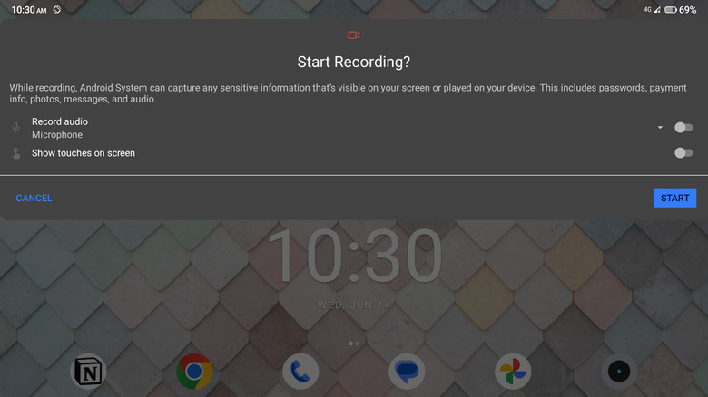 android screen recording tool