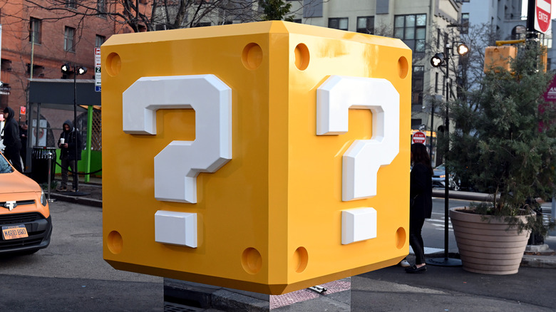 Mario-style question block