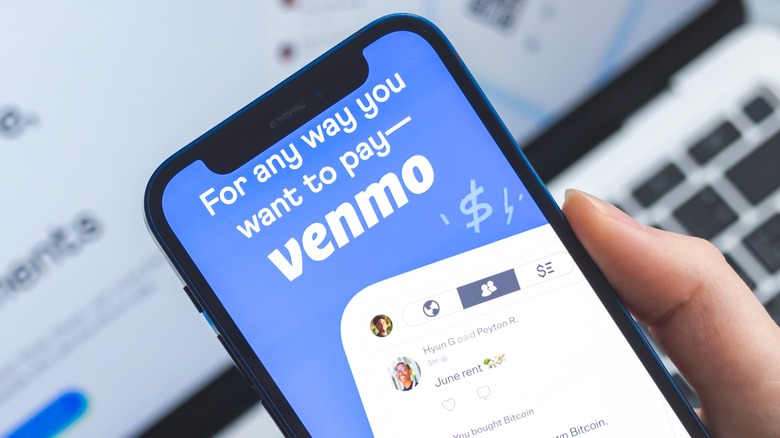 Venmo on a phone