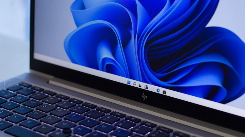 Windows 11 on laptop