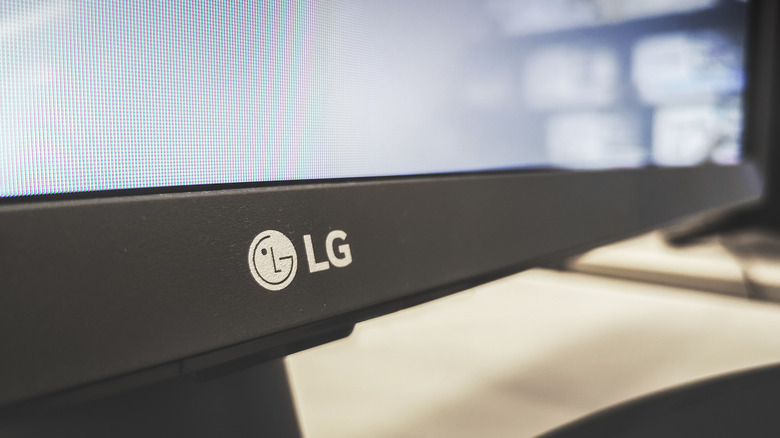 LG monitor logo