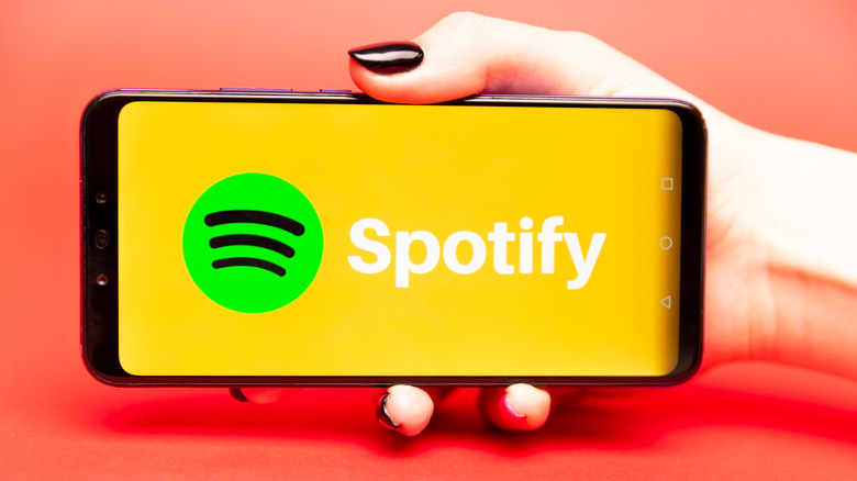 Spotify on phone