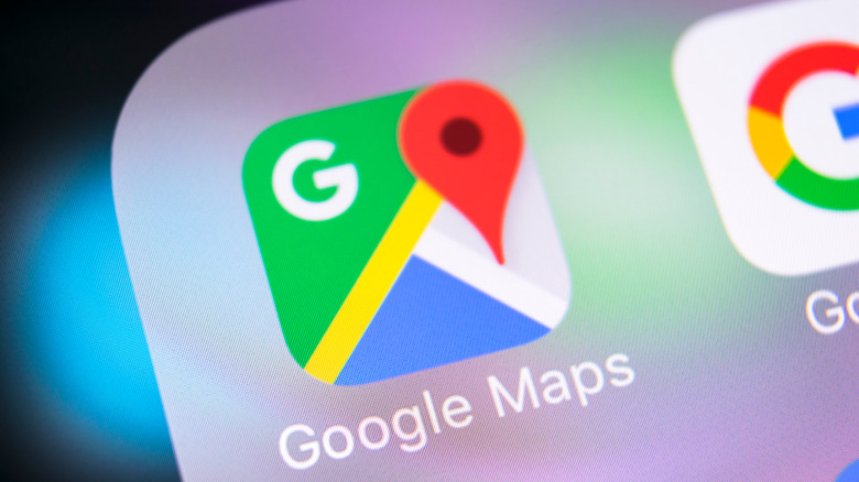 Google Maps app icon iPhone