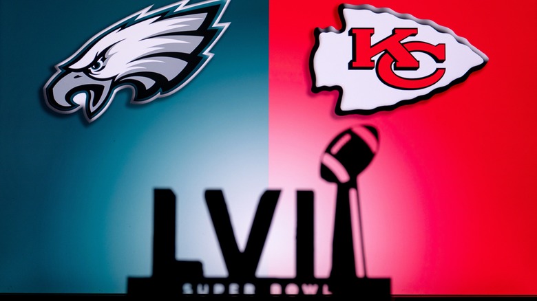Super Bowl LVII logo teams