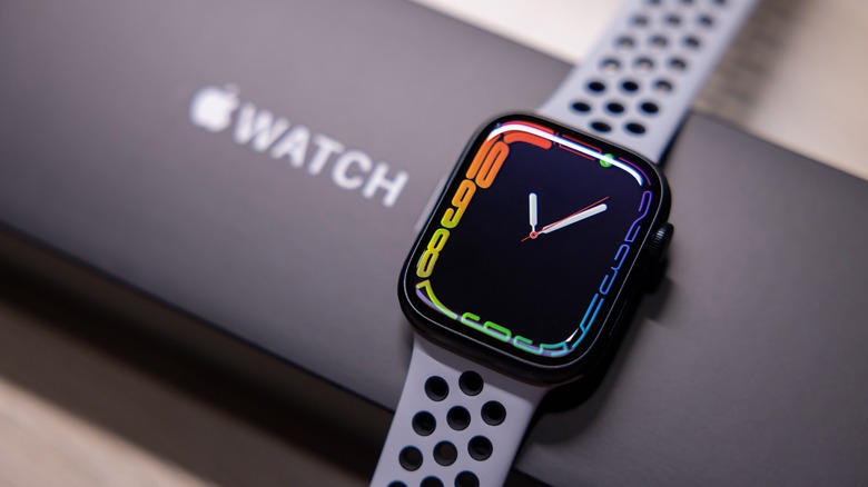 apple watch and box