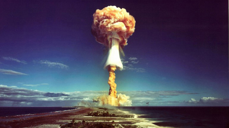 Nuclear test explosion