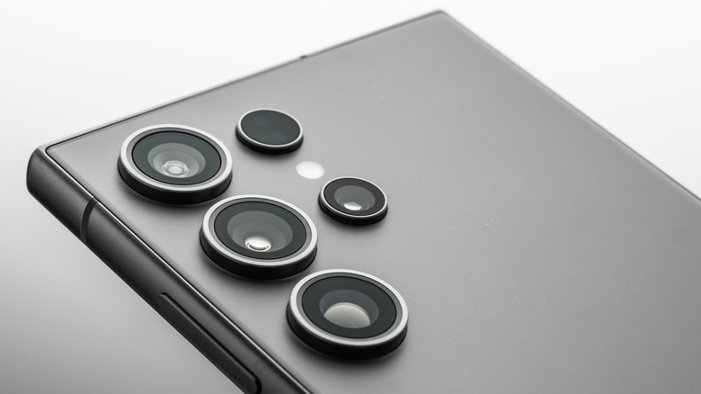 Close up of Samsung Galaxy camera