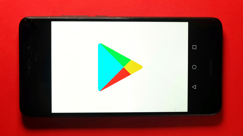 Android phone Google Play icon
