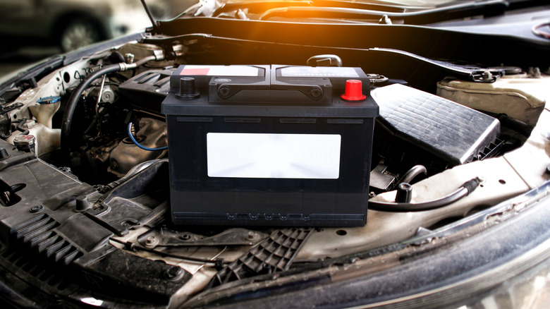 Lead acid car battery