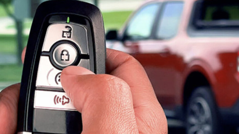 Ford key fob remote start