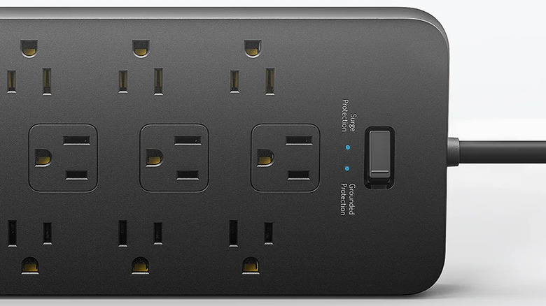 An Anker surge protector strip
