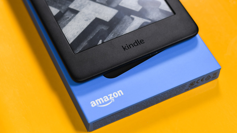amazon kindle with box
