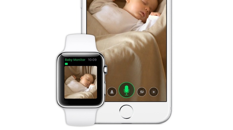 Cloud Baby Monitor Apple Watch iPhone