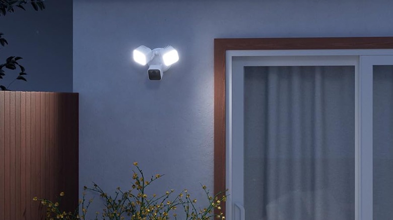 Blink Floodlight Camera outside home rear