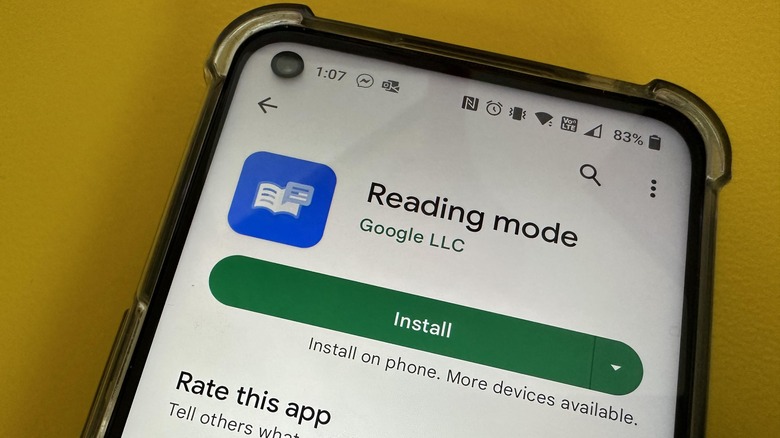 Reading mode app google play