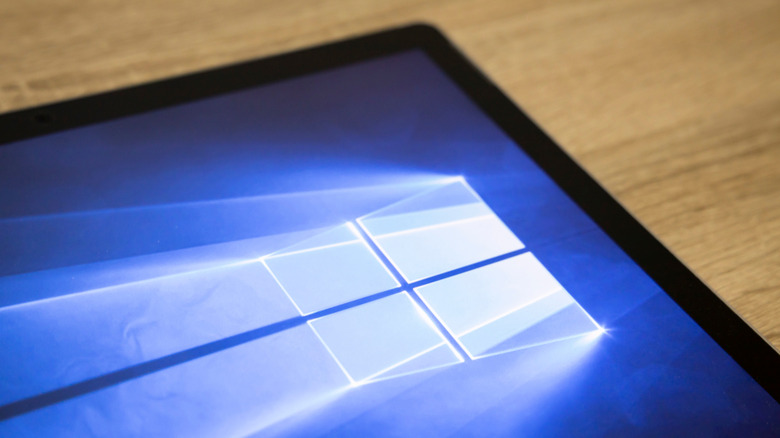 Tablet with Windows 10
