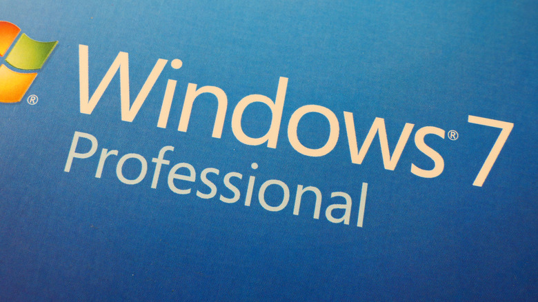 Logotipo da edição profissional do Windows 7