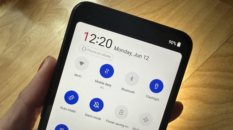 Flashlight shop setting android