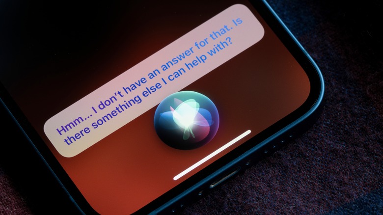 iPhone with siri not working on screen