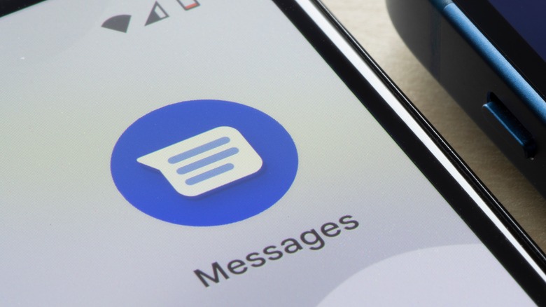 android messages app icon