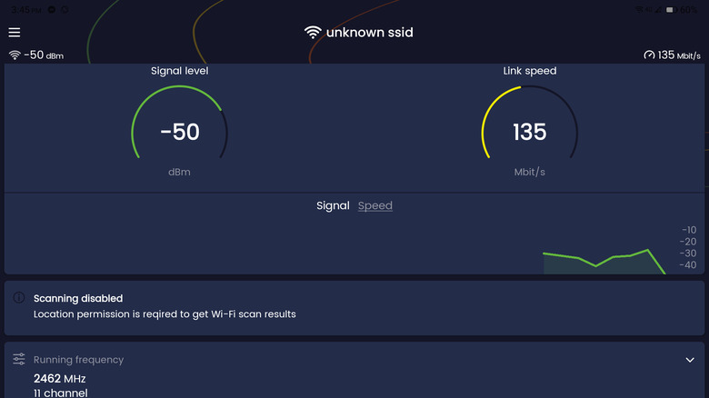 Wi-Fi heatmap app on android