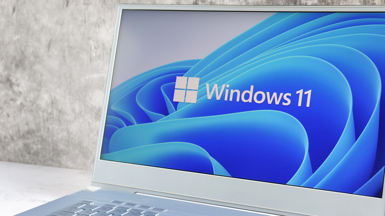 Windows 11 on laptop