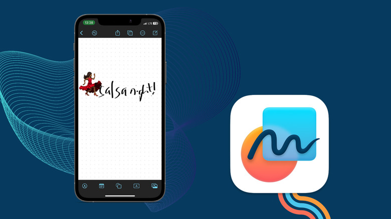 screenshots of Freeform app