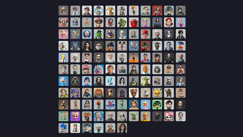 Screenshot Forefront personas
