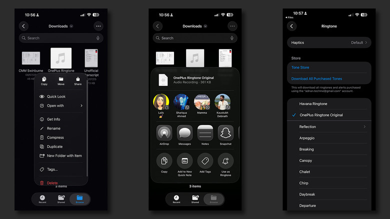 Steps to set a custom ringtone on iOS 26