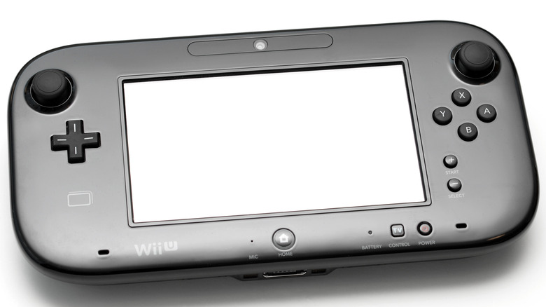 Wii U GamePad on a table