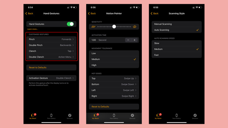Apple Watch Assitive Touch customization