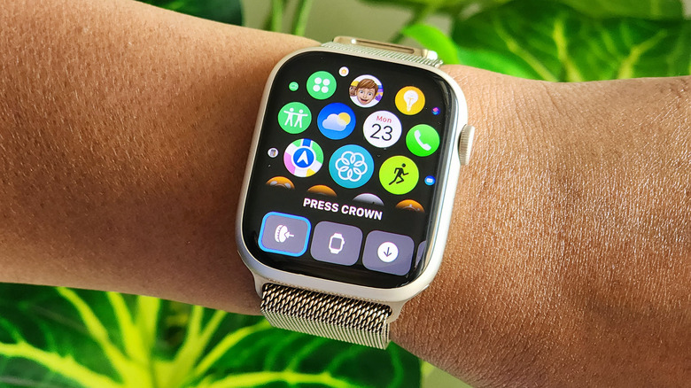 Assitive Touch on Apple Watch 8