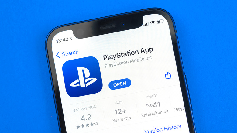 PlayStation app iPhone app store