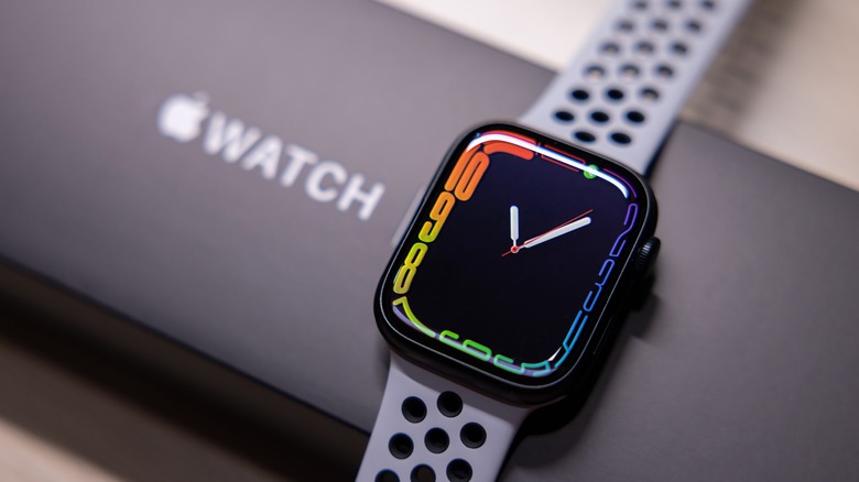 Apple Watch with box