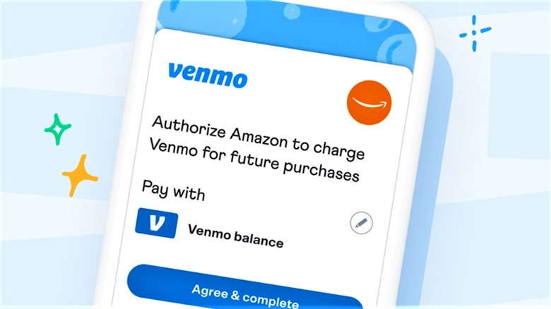 Shopping on Amazon with Venmo infographic