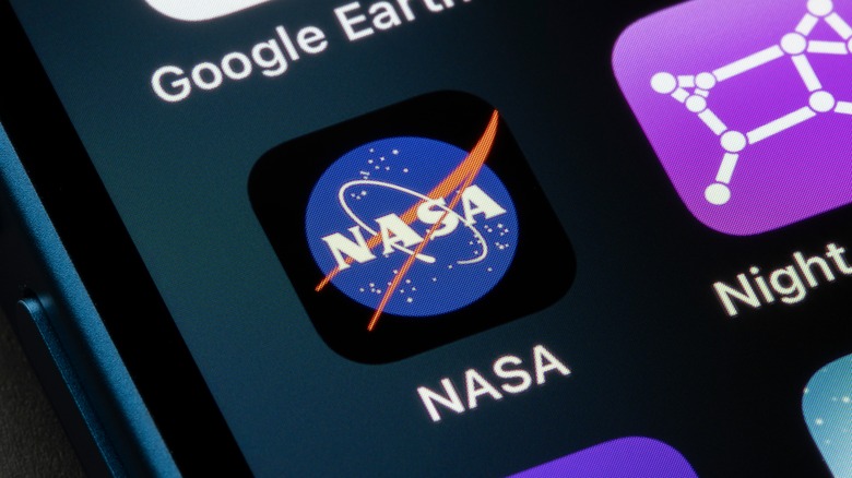 NASA app smartphone