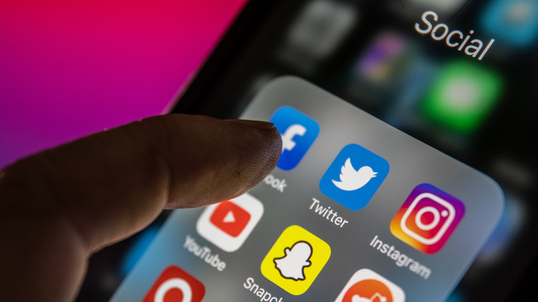 Social media apps