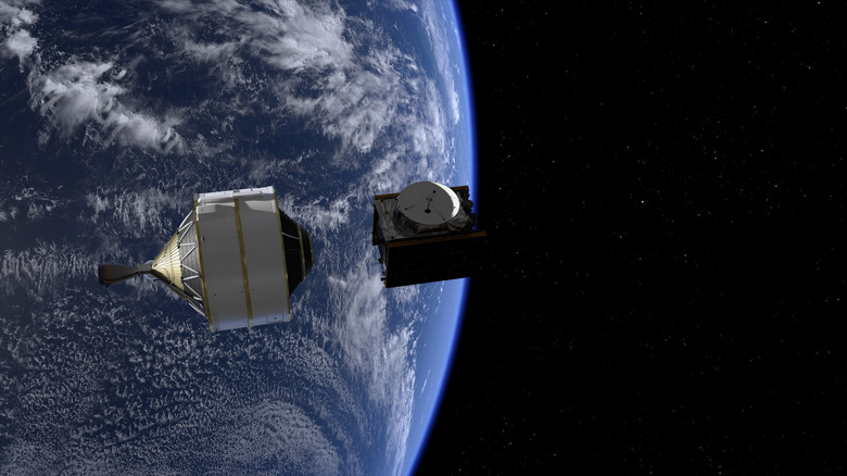 Juice released into space (artist's impression)