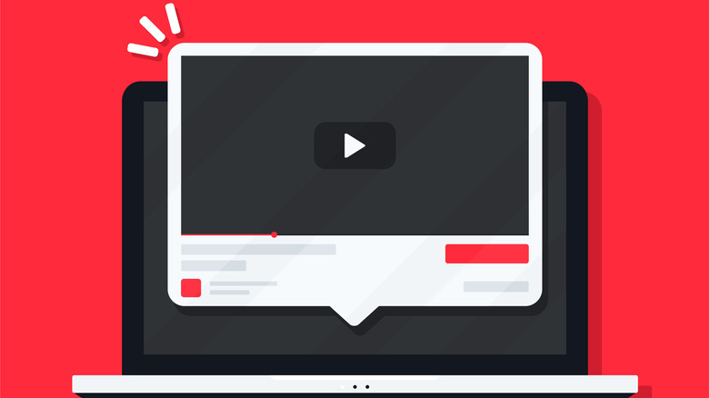 video player vector icon illlustration