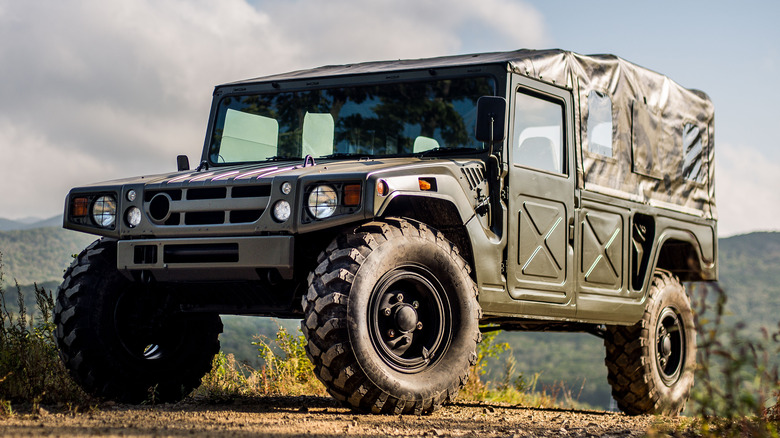 Toyota Mega Cruiser front end military