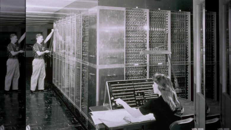Los Alamos laboratory computer