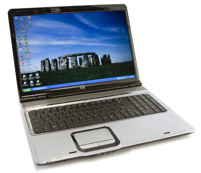 HP Pavilion dv9000t - First Laptop with HD-DVD