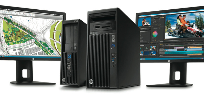 HP Z230 Tower And SFF Workstation Designed For Expansion - SlashGear