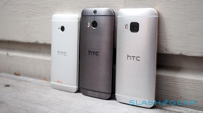 HTC One M7, M8, and M9