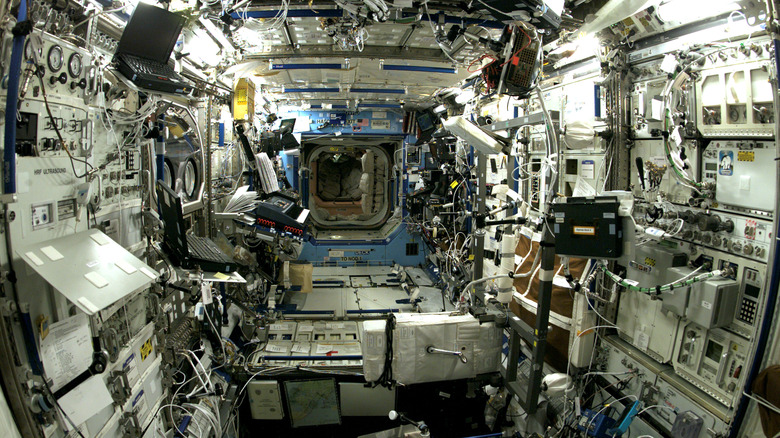 Inside the ISS