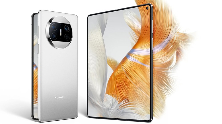 Huawei Mate X3 foldable smartphone render