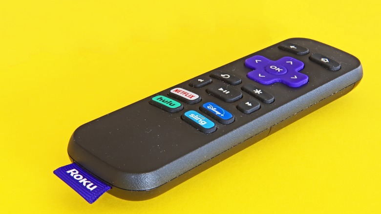 A streaming device remote