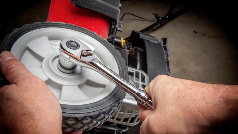 Person using Husky tool