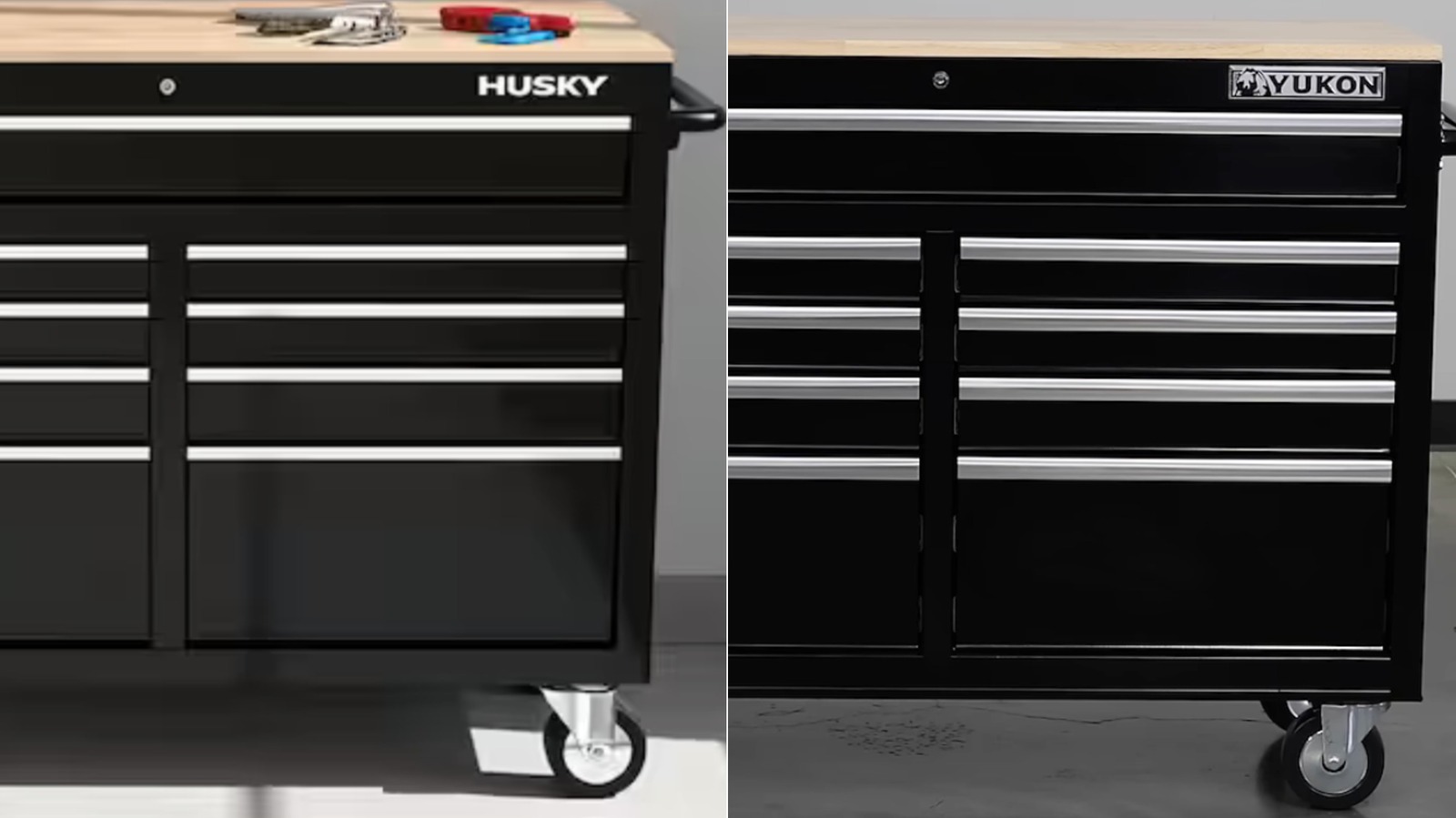 Husky Vs Yukon 9-Drawer Tool Chest: Which Is Better?